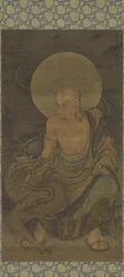 Arhat (Hottara Sonja - Vajraputra) Nanbokucho-Periode, Mitte des 14. Jahrhunderts